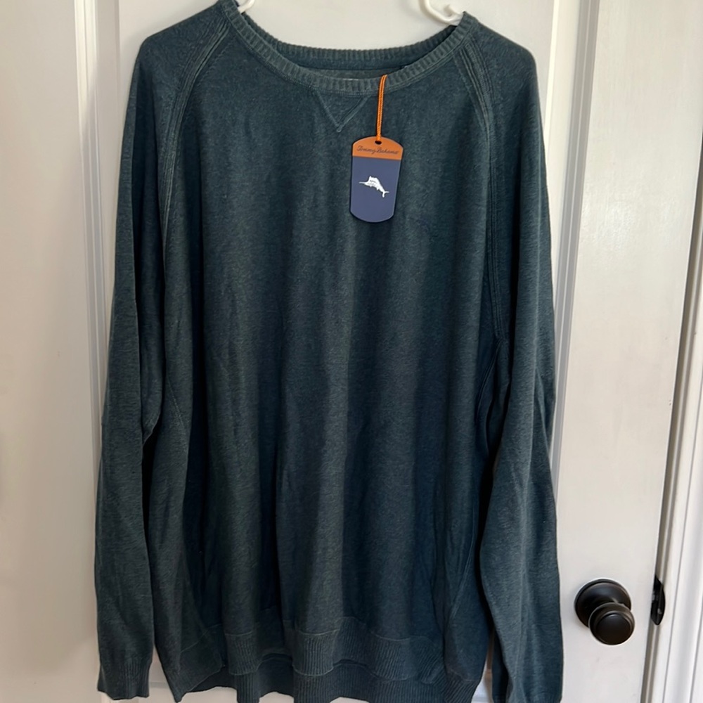 Mens Tommy Bahama Barbados crew neck sweater